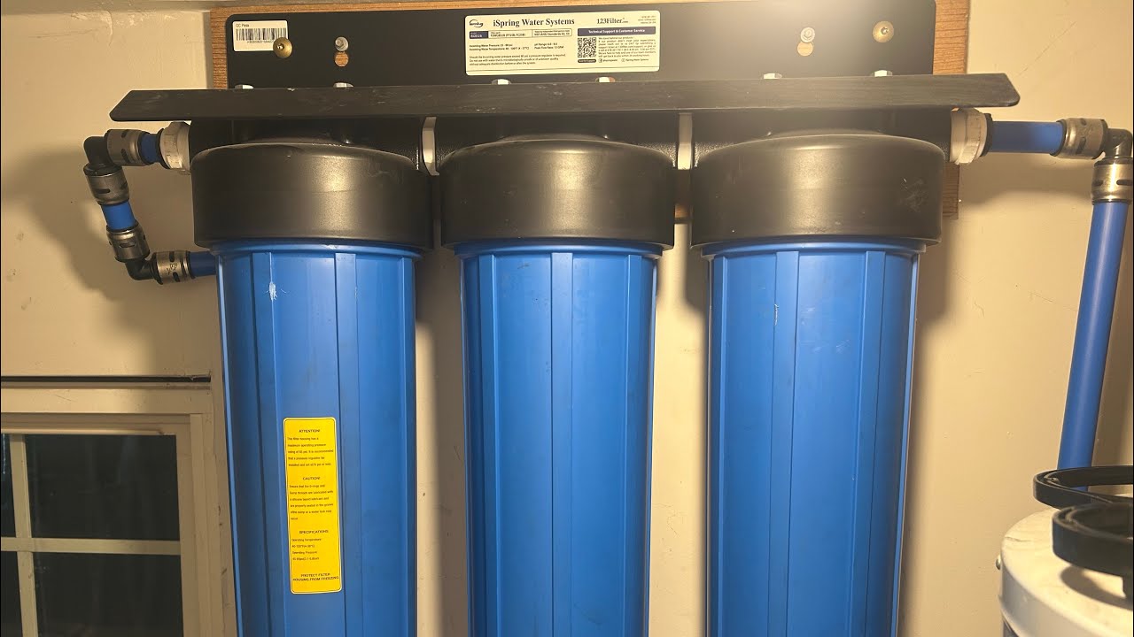 Replacing my ISpring water filters 
