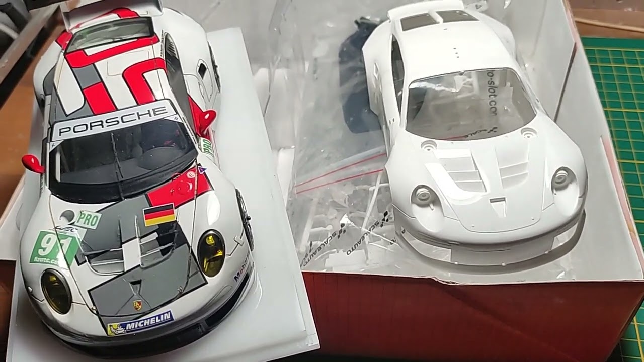 Porsche RSR scale auto 1:24 kit