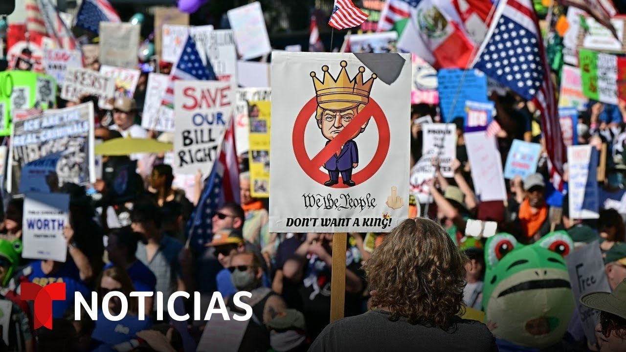Marchas en California acogieron a quienes viven con temor a las redadas de ICE | Noticias Telemundo