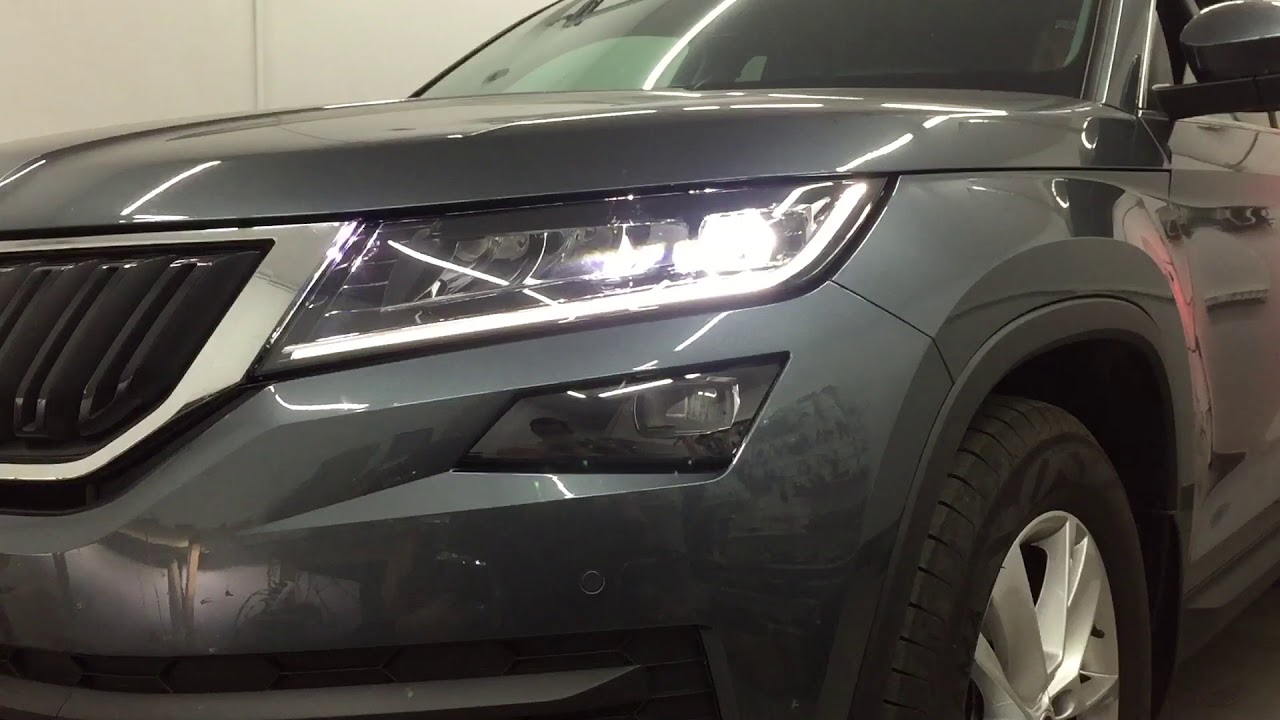 Skoda Kodiaq FULL LED headlights installation