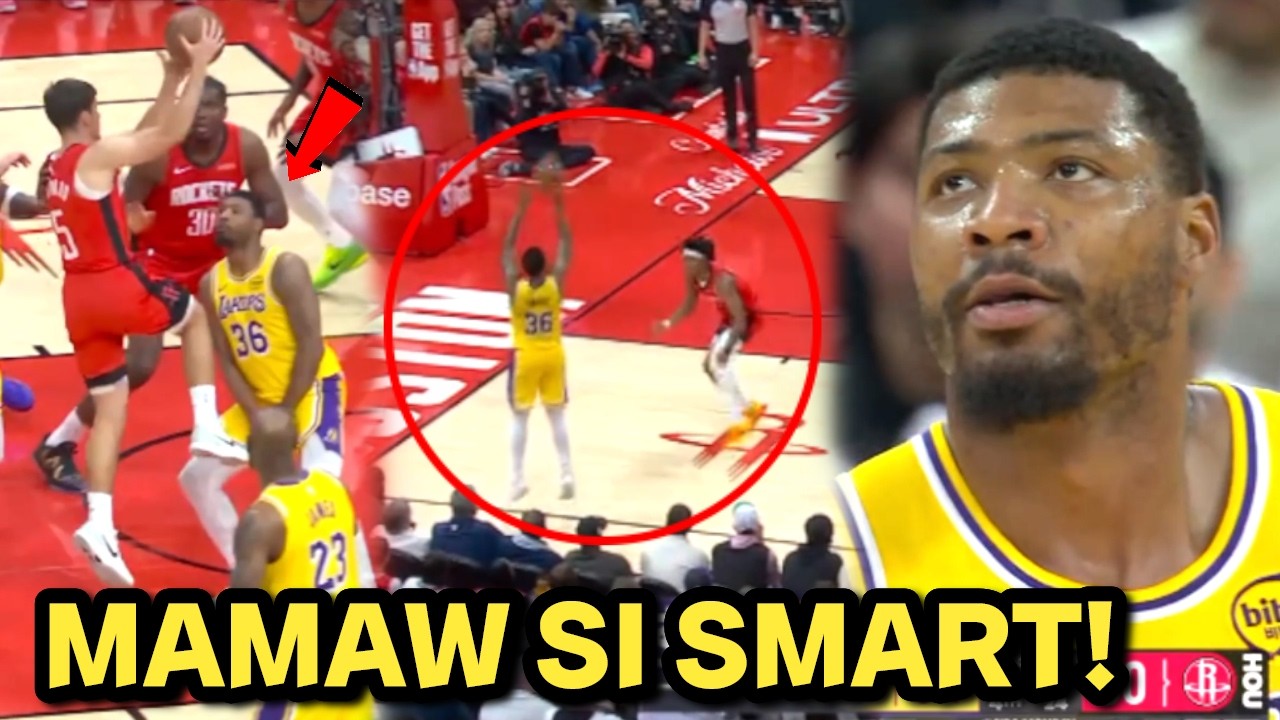 SINAGIP ulet ni Marcus Smart ang Lakers! Grabe ang EFFORT makuha lang ang PANALO sa Rockets!