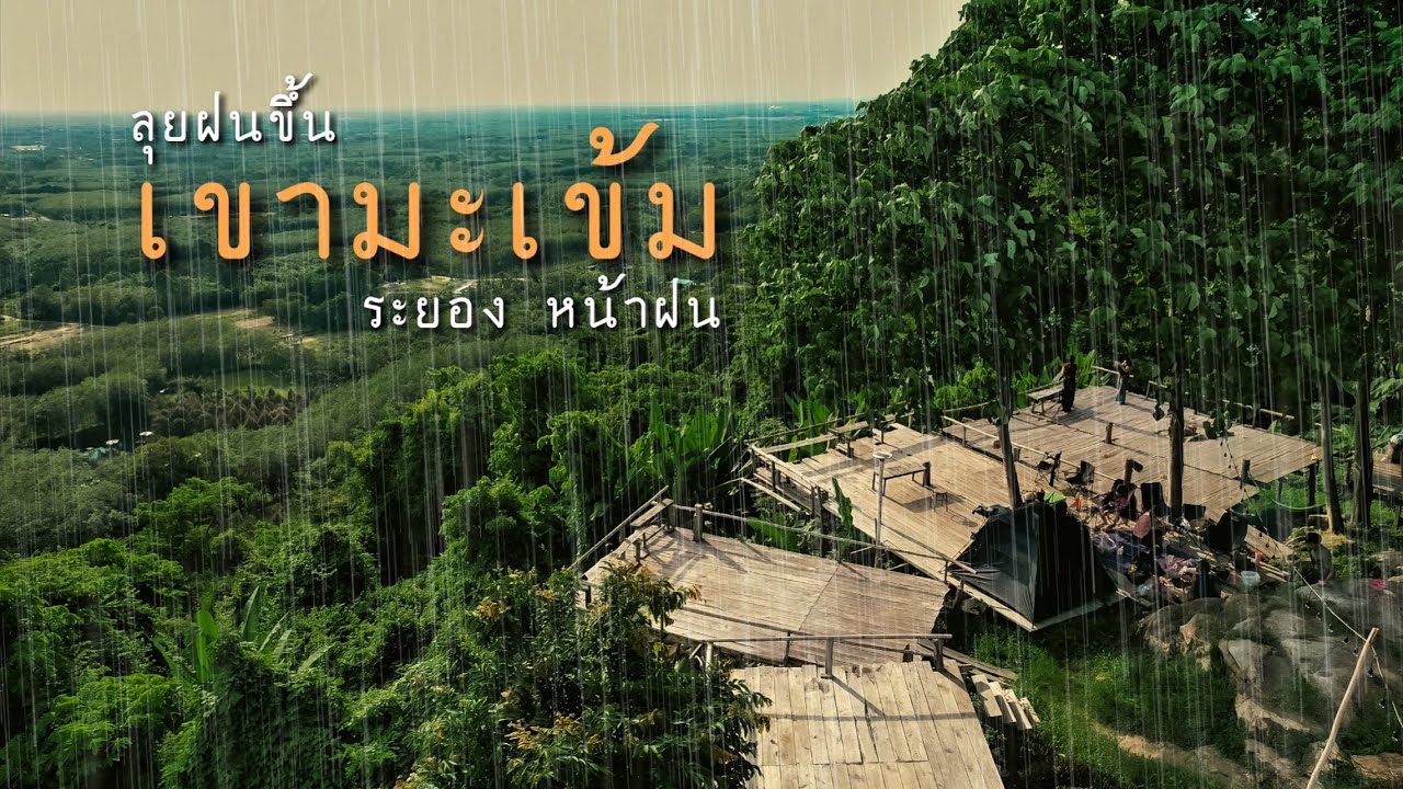 ลุยเขามะเข้ม หน้าฝน ทางขึ้น-ลง โหดไหม Ep.216 กางเต็นท์คนเดียว บนเขางวงช้าง ที่ระยอง วิวสวยจริงๆ