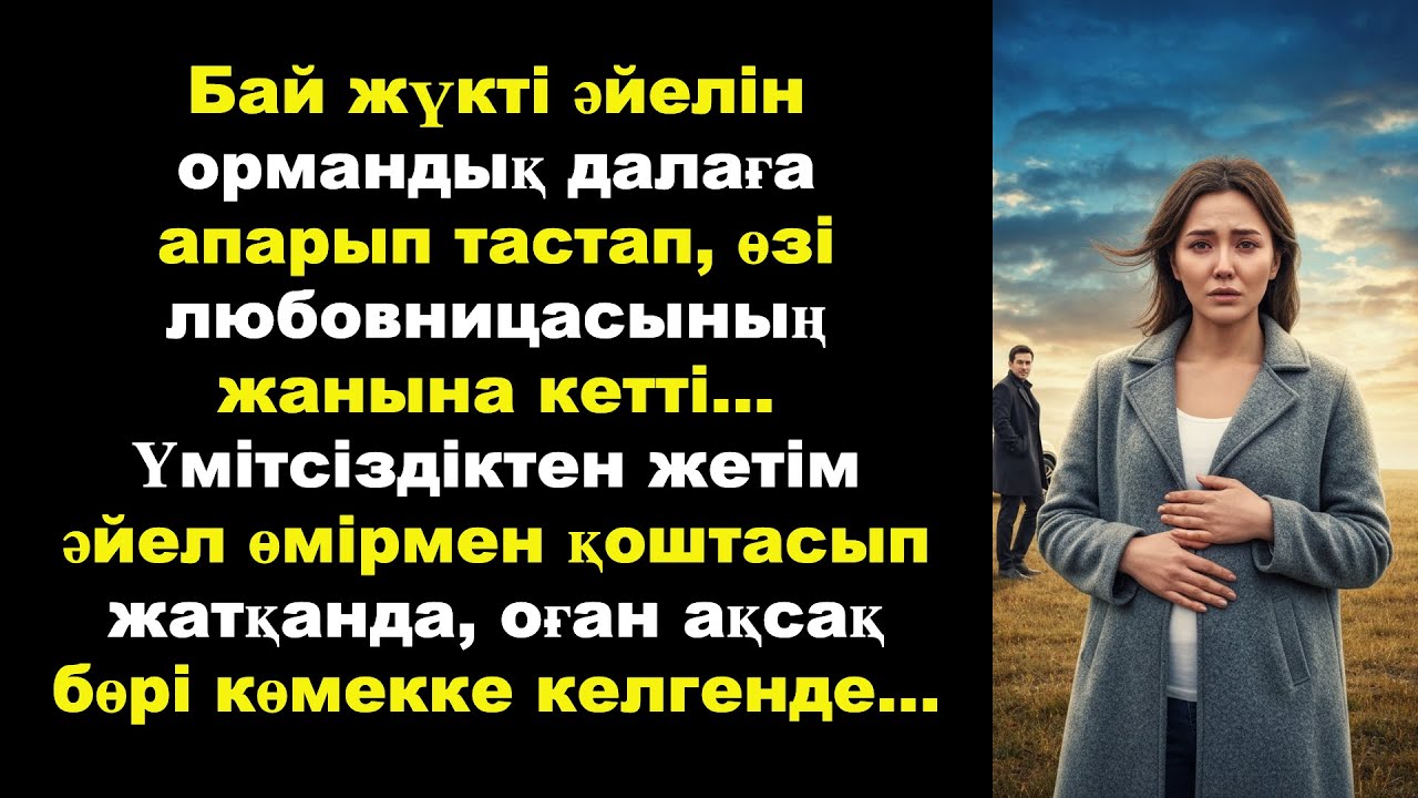 Бай жүкті әйелін ормандық далаға апарып тастап, өзі любовницасының жанына кетті