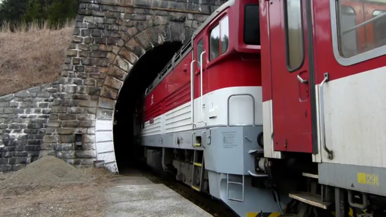 Telgart - Słowacja. Kolejowy tunel spiralny.