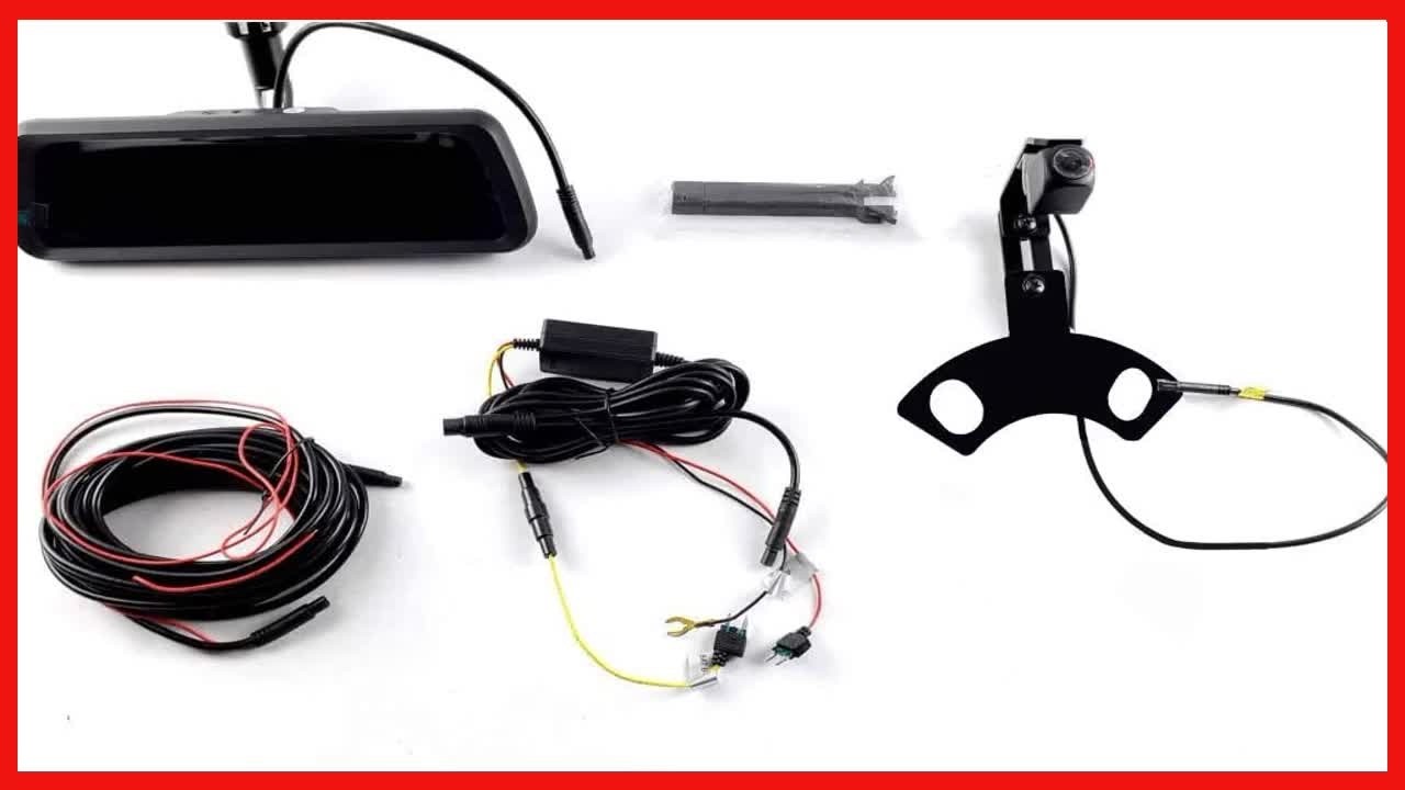 Upgrade Your Jeep JK with a 9.66” Full HD Rearview Mirror and Camera System