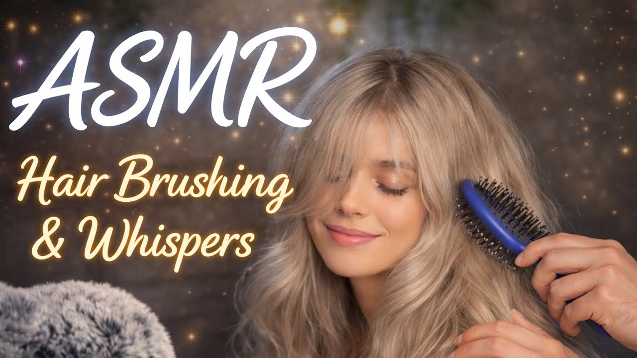 ASMR Hair Brushing Tingles | Wife Gets Home & Unwinds