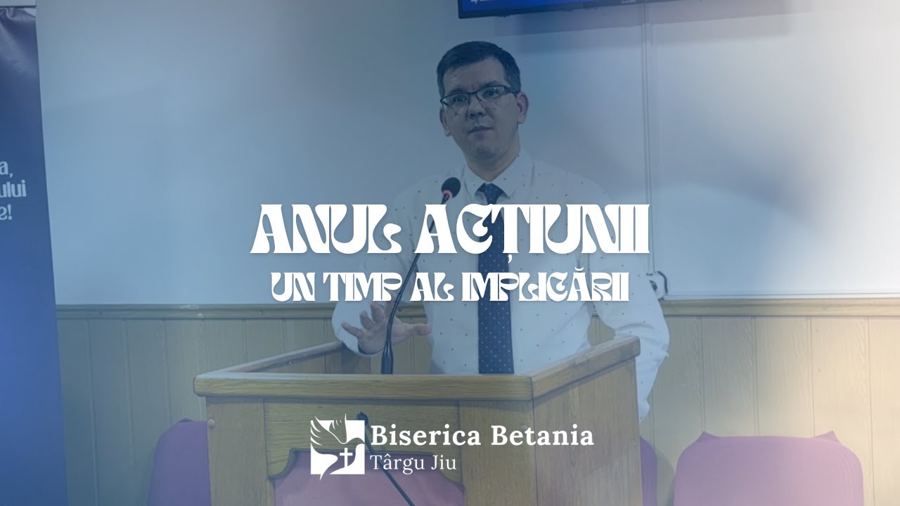 Cum poți să fii un vas folositor Domnului în anul 2026 | Biserica Betania Târgu Jiu 11.01.2026