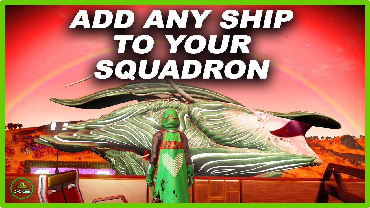 No Mans Sky Squadrons - How to Add Any Ship To Your Squadron