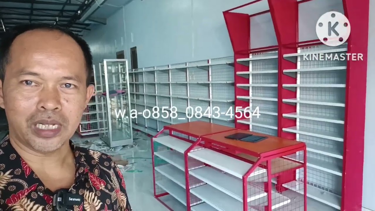 Rak Minimarket modal murah meriah mewah siap buka usaha