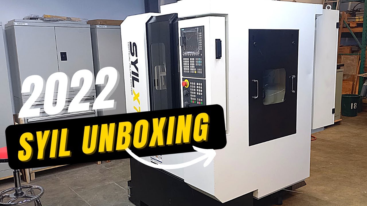 We unbox the all new 2022 X7 CNC Mill from Syil