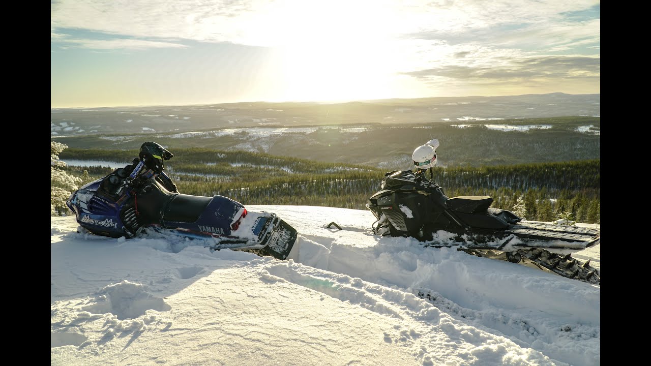 FIRST RIDE OF THE SEASON! Yamaha Mountain Max 700 & Skidoo Summit 850