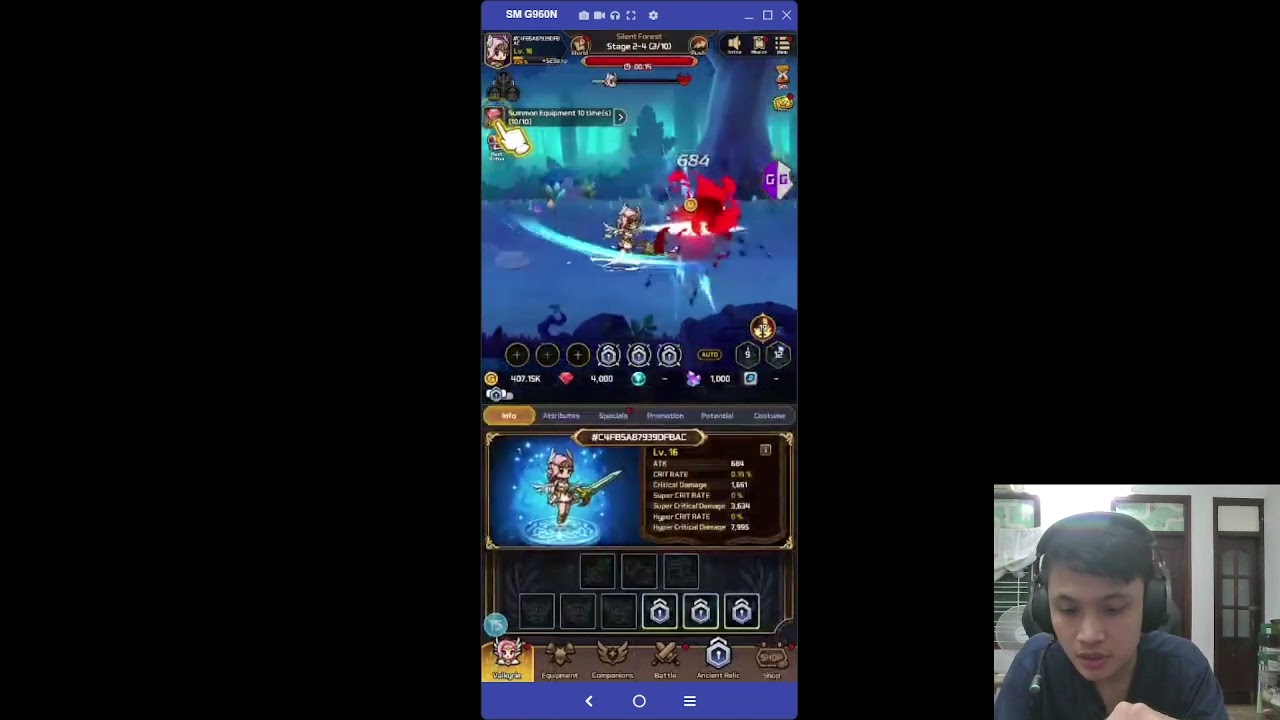 Valkyrie idle: full