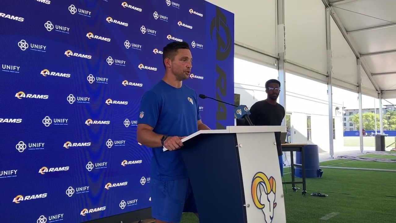 WATCH: Rams Chris Shula's 2025 Preseason Week Three Presser