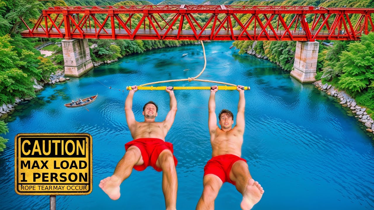 We Tested the World's Most DANGEROUS Rope Swings!