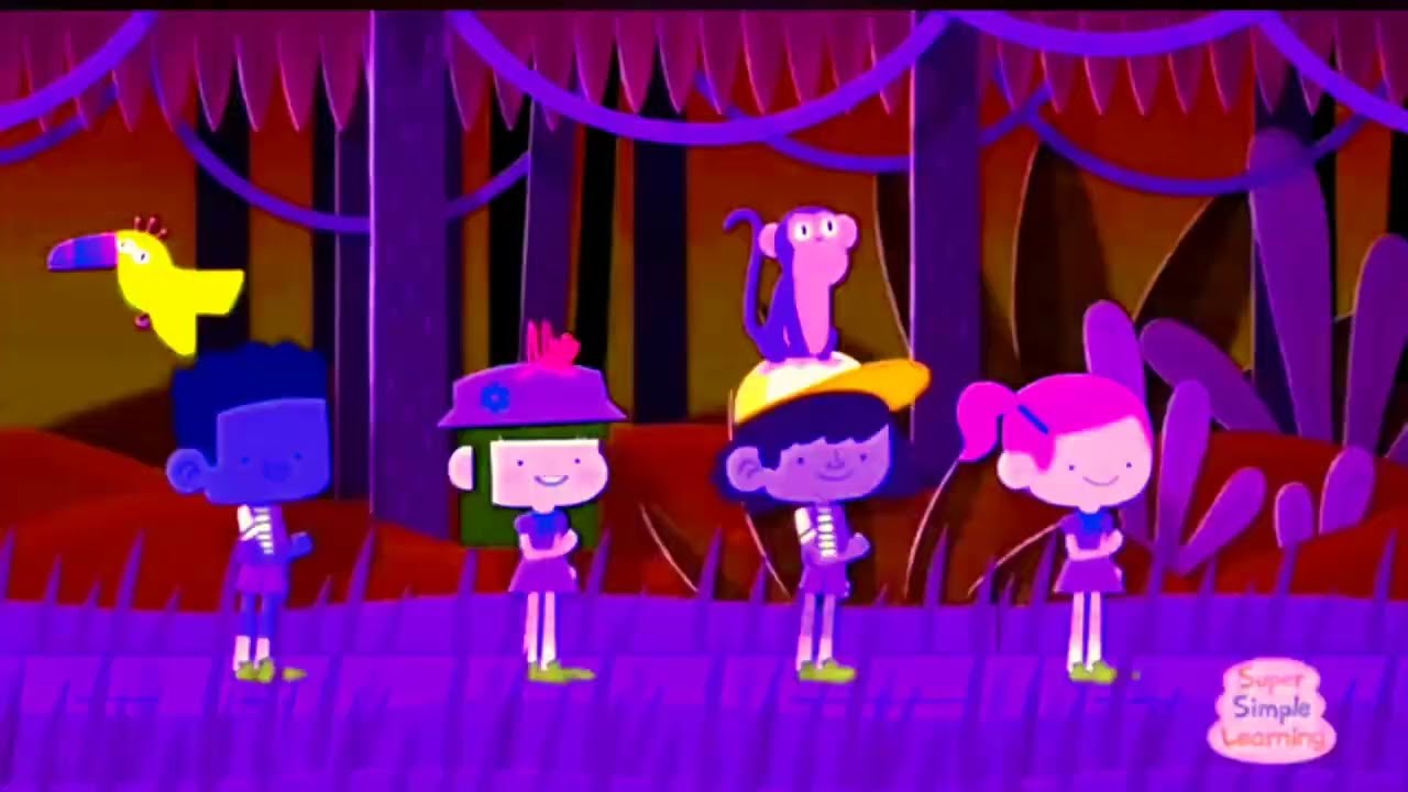 STOP,IT'S A TIGER 😱//SUPER SIMPLE//BY:GAMAVISION CSUPO EFFECTS