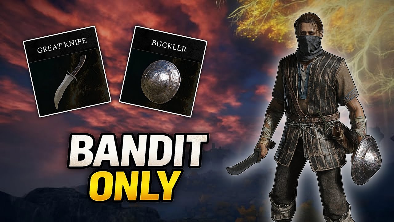 Can Bandit Beat Elden Ring With Starter Weapons? | LIVE