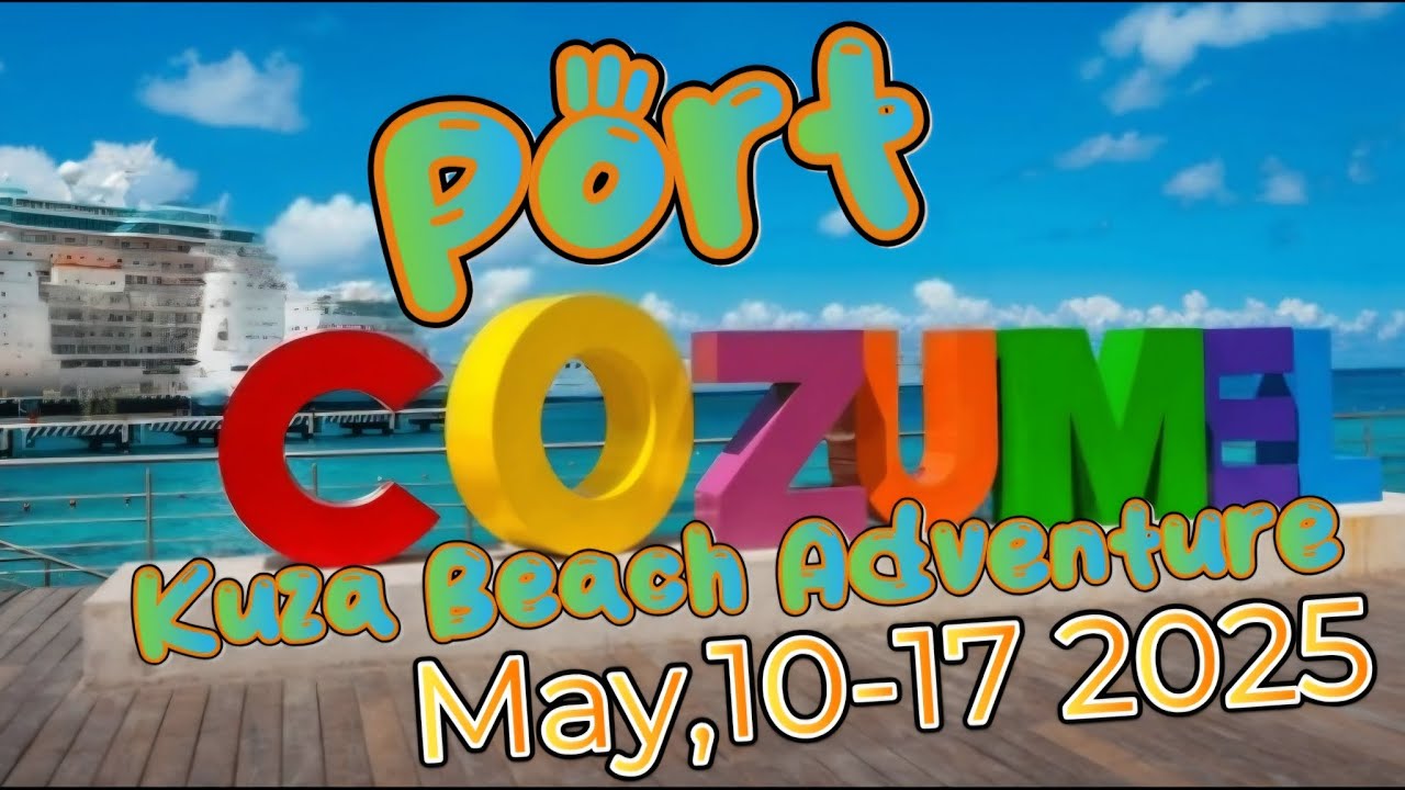 Port Stop #cozumel Mexico & #kuza Beach Adventure excursion. #carnival #choosefun #jubilee #fortou