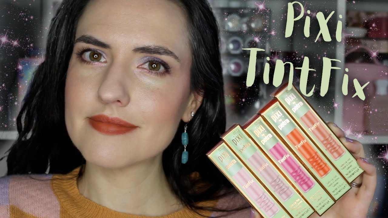 Pixi Tint Fix Satin Lip Tint Lip Swatches! + Extended Bloops