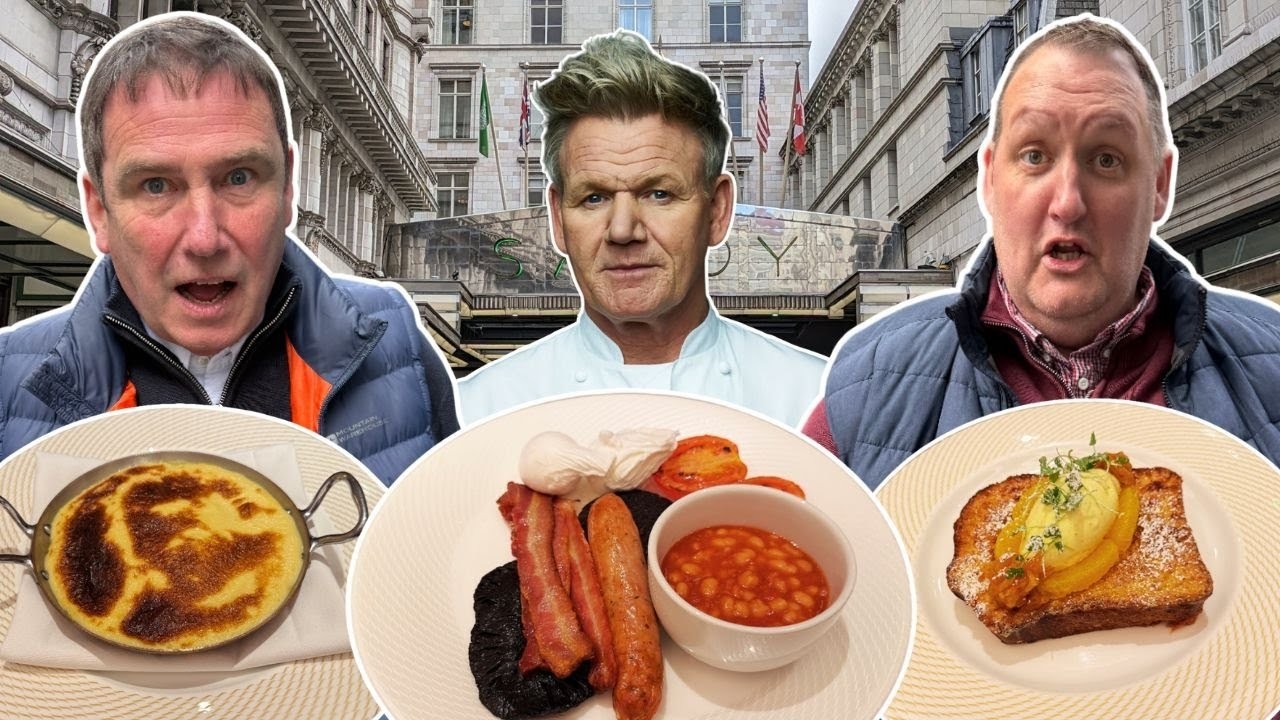 We Review Gordon Ramsay's Expensive Breakfast!