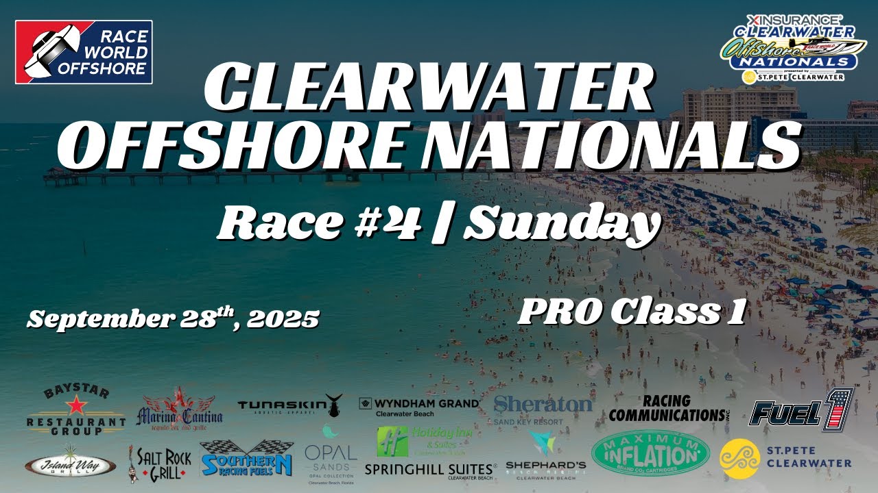 XINSURANCE Clearwater Nationals — Клируотер, Флорида | Воскресная гонка №4 — PRO Class 1