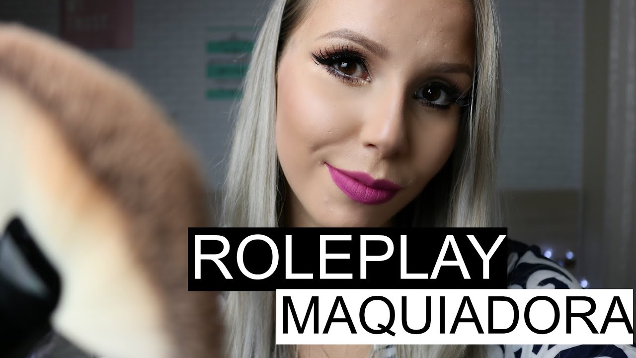 ASMR ROLEPLAY MAQUIADORA BINAURAL