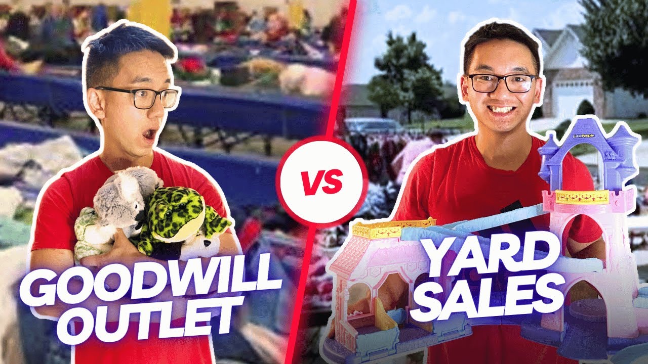 Where’s the BEST place to source inventory? Goodwill vs Yard Sales
