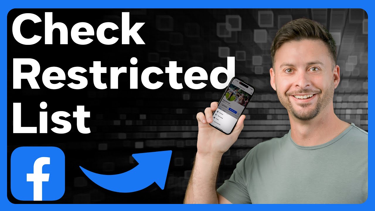 How To Check Restricted List On Facebook