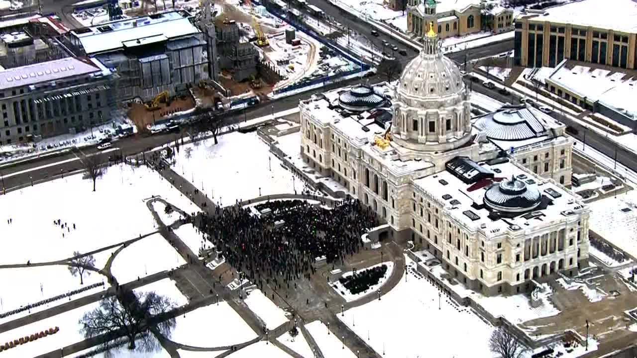 LIVE | 50 states, 50 protests at St. Paul Capitol