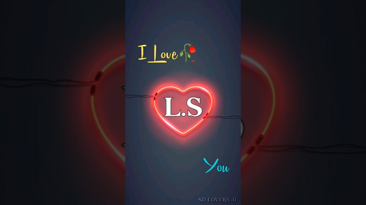 LS Letter Name Status 💌 |New Trending Name Art Video❤️..#shorts#viral#viralshorts#name_status#short