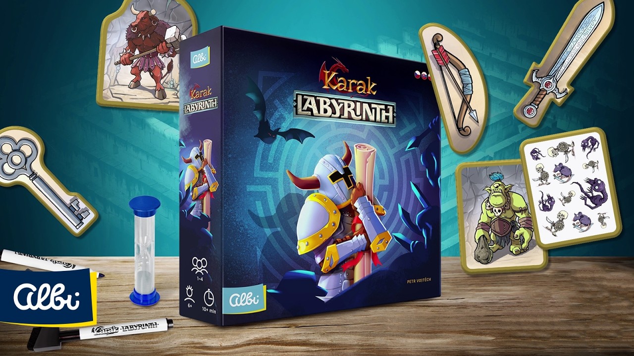 &bdquo;Karak. Labyrinth&rdquo; | Nowa, samodzielna gra w uwielbianym świecie Karaka!