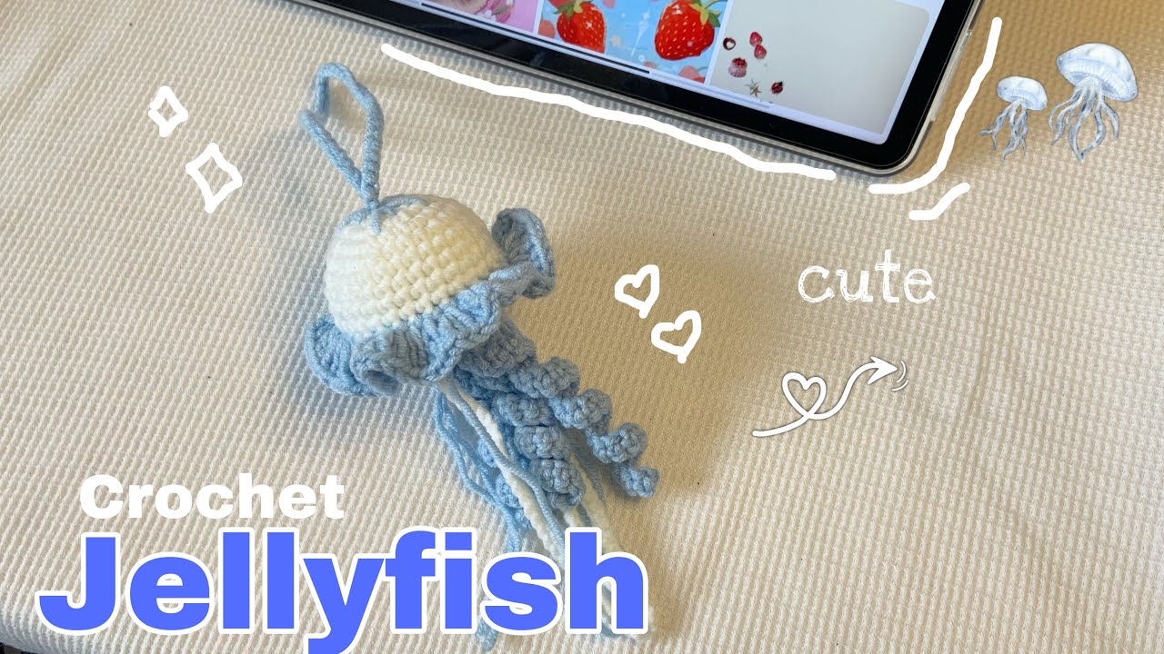How To Crochet Jellyfish | Jellyfish Amigurumi 🪼