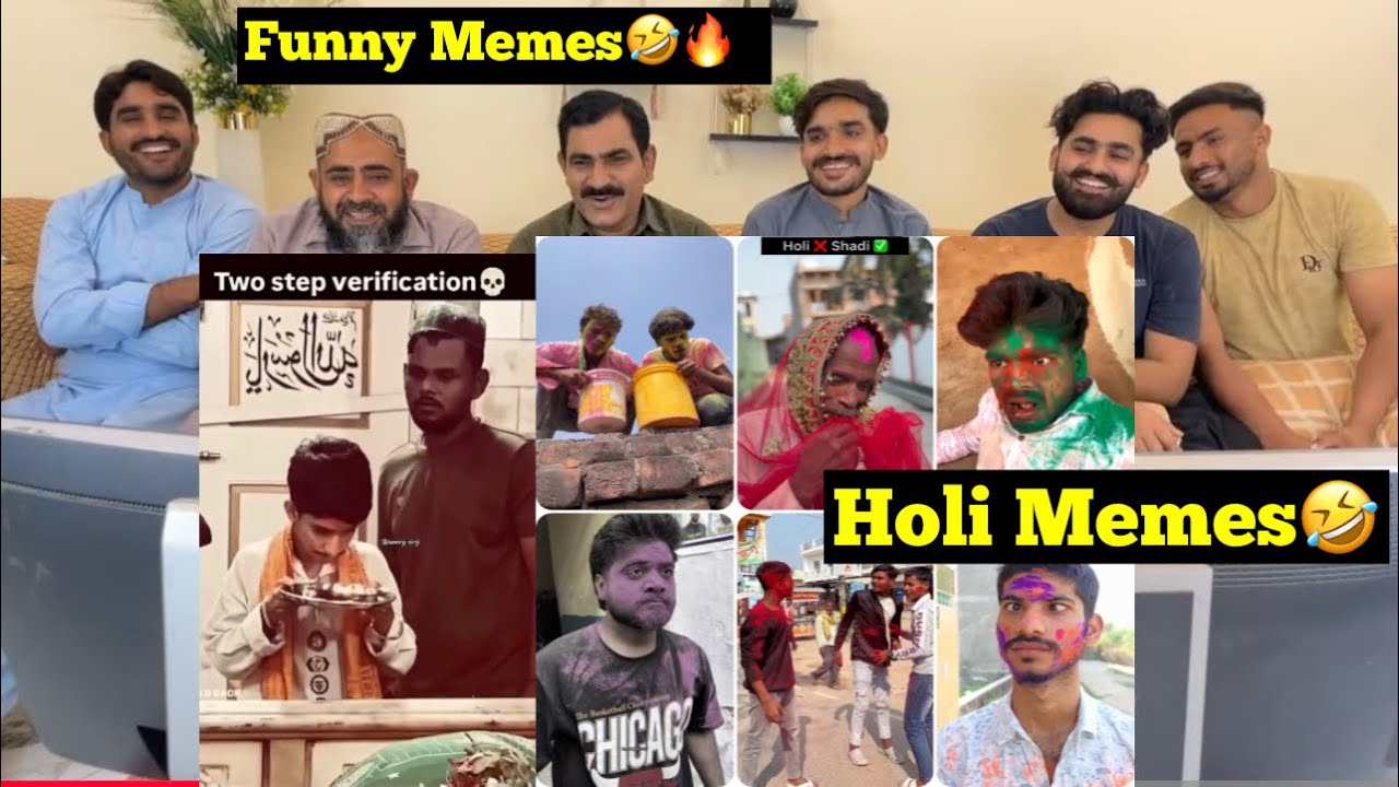 Holi Memes Videos 🤣🔥 | Memes Trending Videos 😅 | Memes