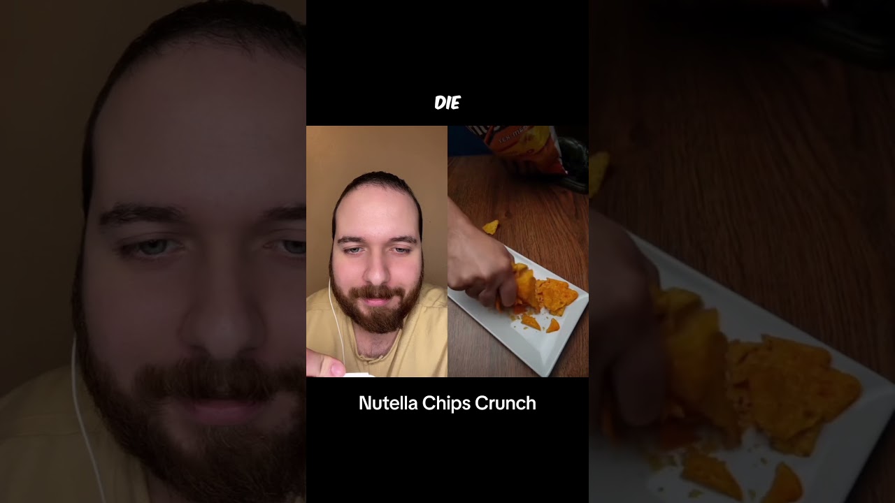 Nutella Toast Chips Crunch frittiert #shorts