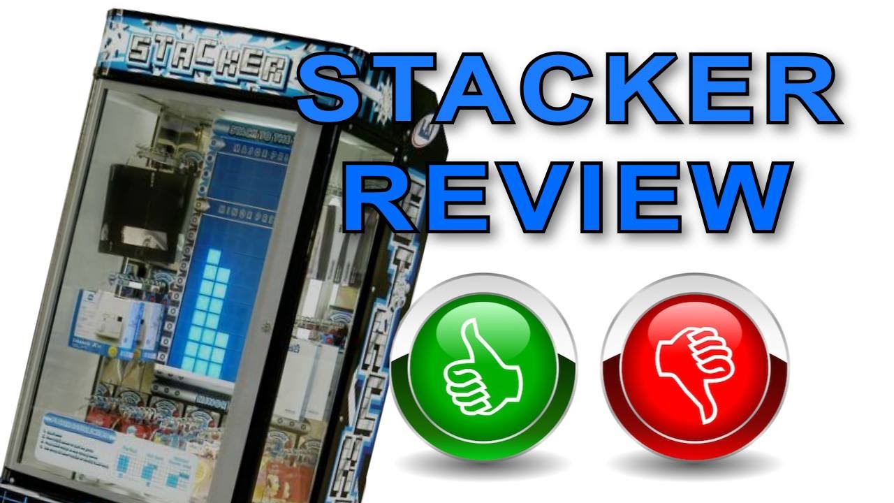 Stacker Arcade Game RIEWVIEW! *STACKERS RIGGED PROOF!*