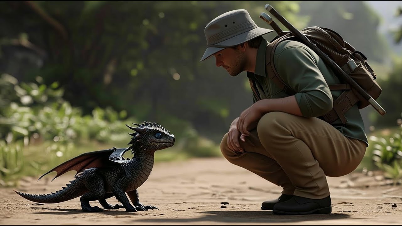 Baby Dragon Won't Let Human Man Go - Tears Flow When Dragen He Understands Why... | HFY Sci-Fi Story