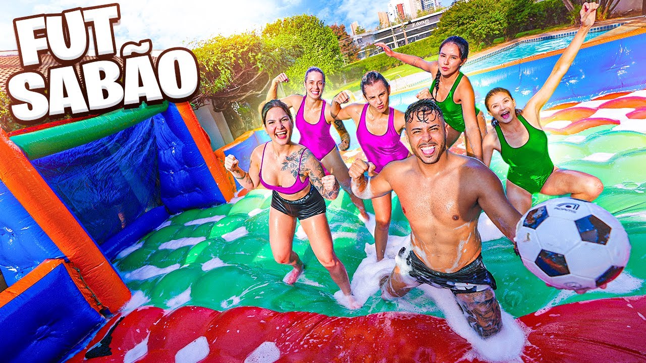 JOGO DO FUTSABÃO COM AS MENINAS EM CASA [EP.22]