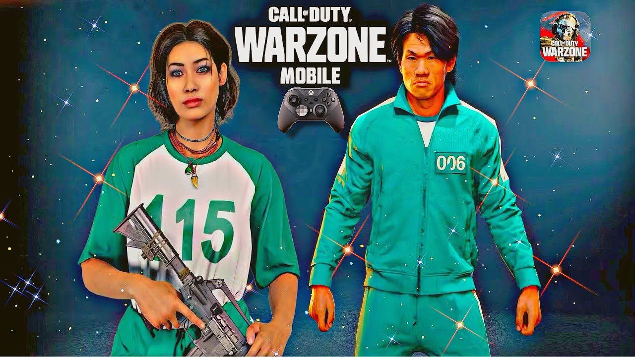 Warzone Mobile Squid Games 2 Player 006 & Player 115 Gamplay!
