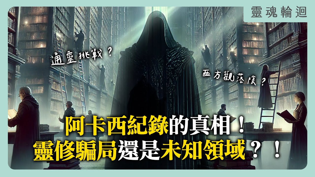 阿卡西紀錄的真相！靈修騙局還是未知領域？｜靈魂輪迴系列