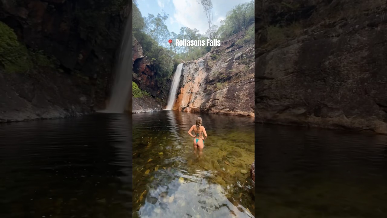 Best waterfall & swimming hole in VIC?👀 #vanlife #travel #melbourne #4wdaustralia #hiddengems #aus