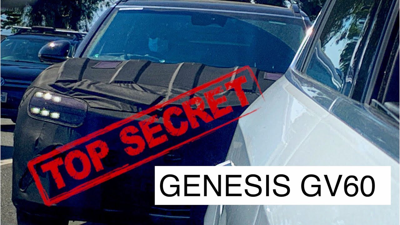 2022 Genesis GV60 On the road | Spy Shots | Tesla Model Y Killer