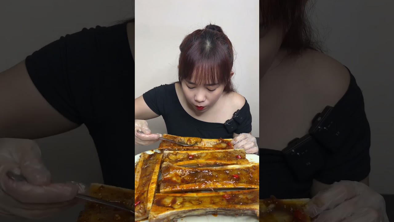Tuỷ Xương B&ograve; Sốt Sa Tế #mukbang #danangfood #food #daubepmeo #asmrfood #eating #eatwithdt #cooking