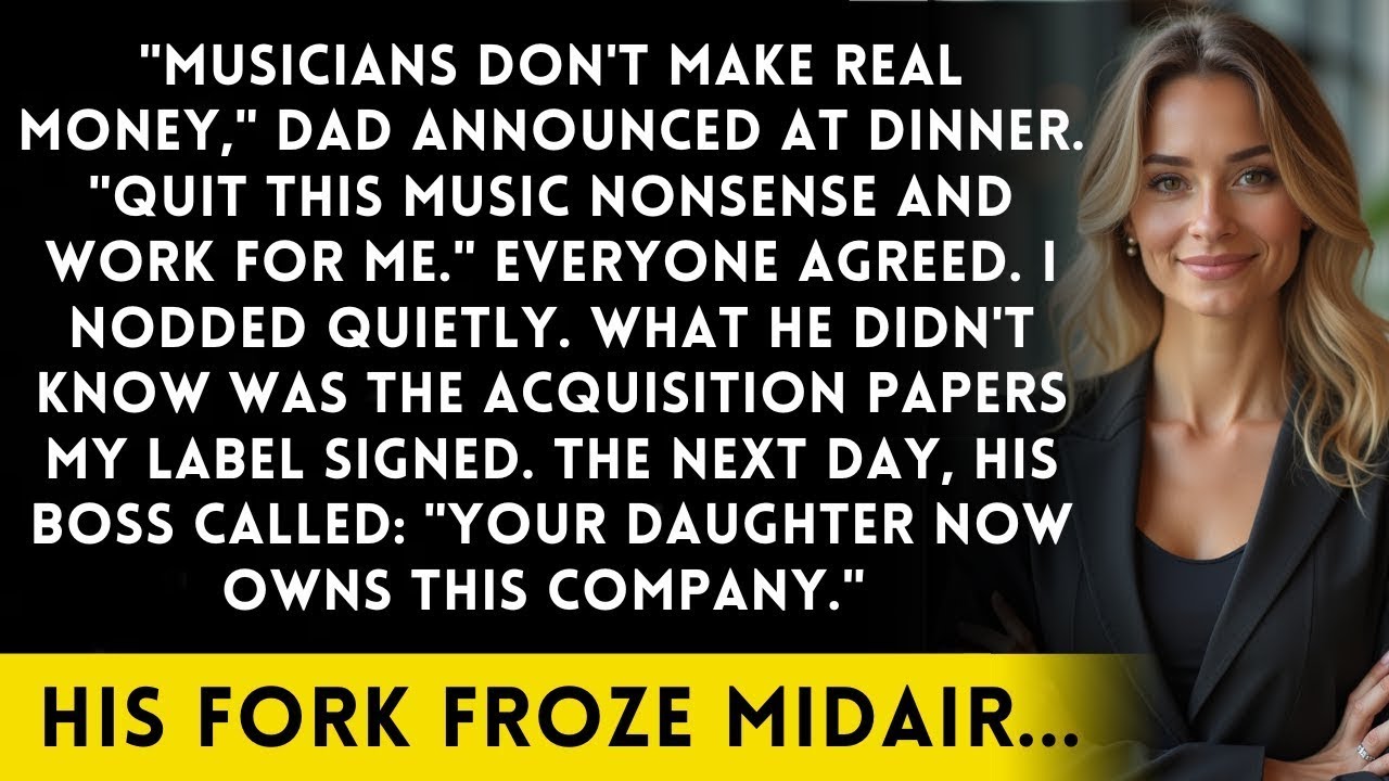 Dad Said Musicians Don't Make Real Money—Then My Record Label Bought His Company