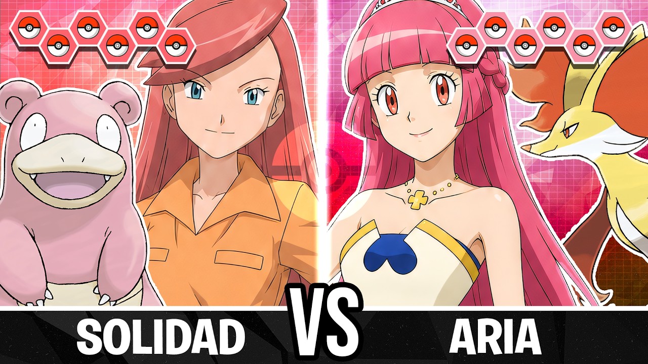 Solidad vs Aria - Pokemon Battle