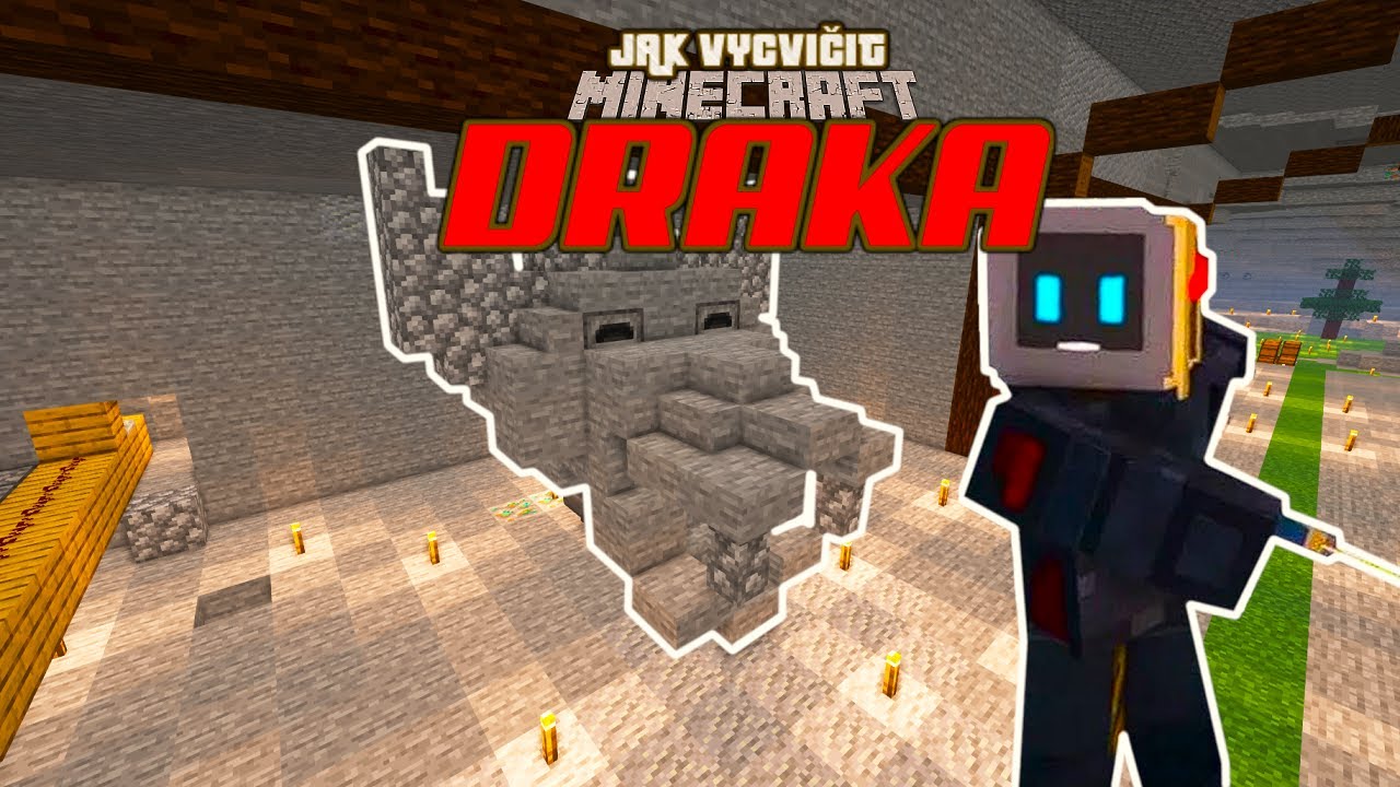 JAK VYCVIČIT DRAKA V MINECRAFTU! 🦎 I 29.- Dračí pec!