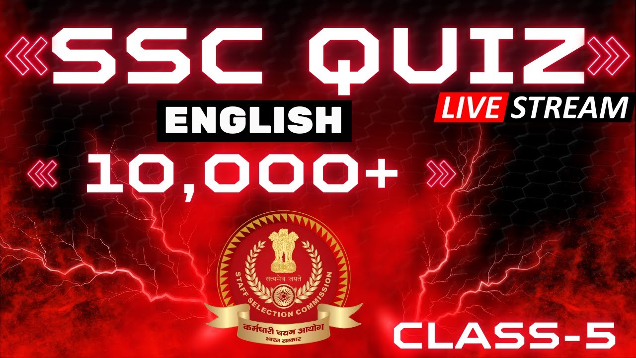 🔥10,000 + English PYQ's || SSC Vocabulary || Final Revision Series || Synonyms || idioms|| OWS
