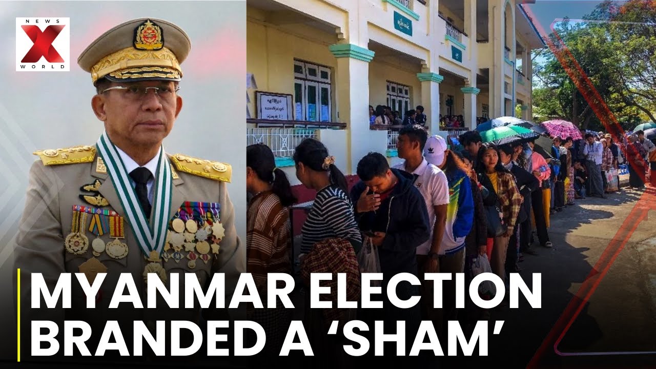 Myanmar Junta Election Branded 'SHAM' As Thailand Voices Doubts | Myanmar Elections | NewsX World