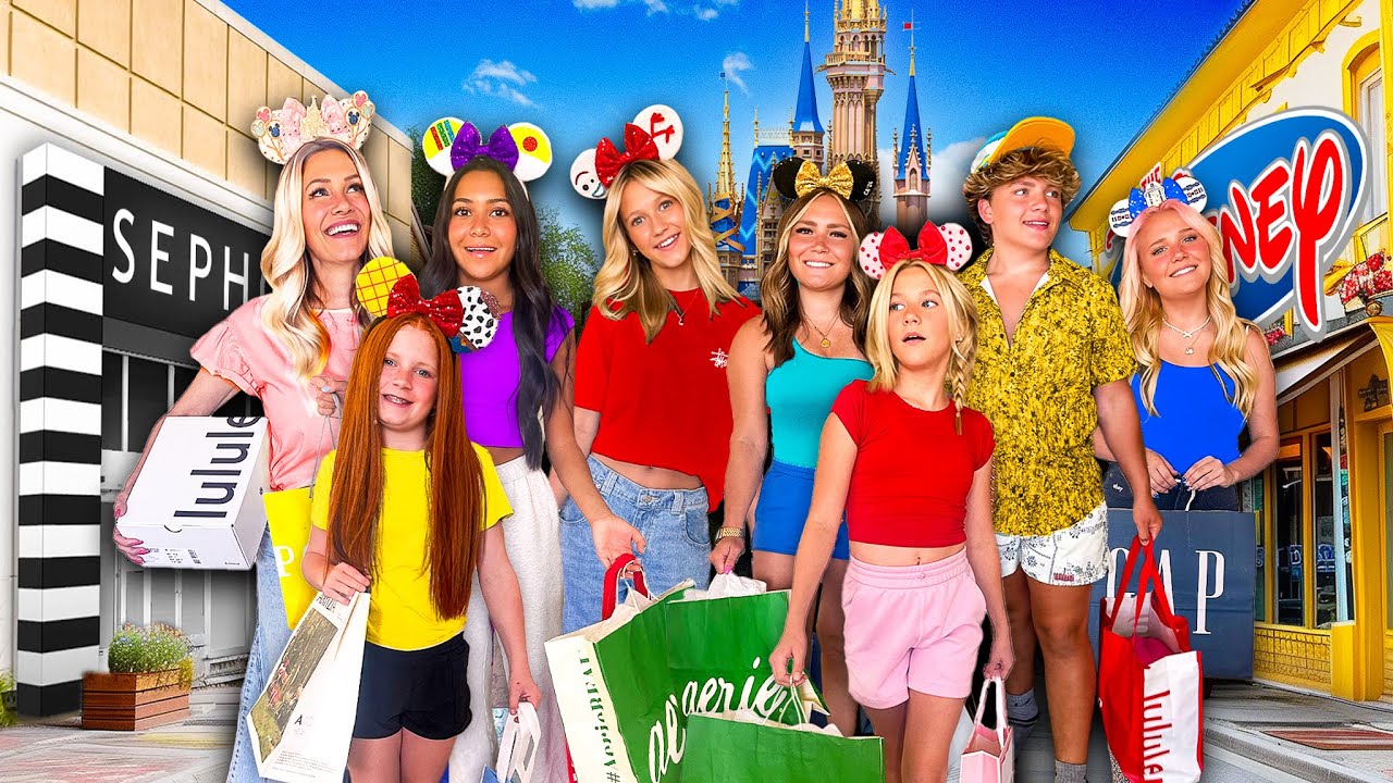 ЧЕЛЛЕНДЖ ПО ШОПИНГУ ОТ DISNEY!! *Кто победит?!?* 🛍️✨
