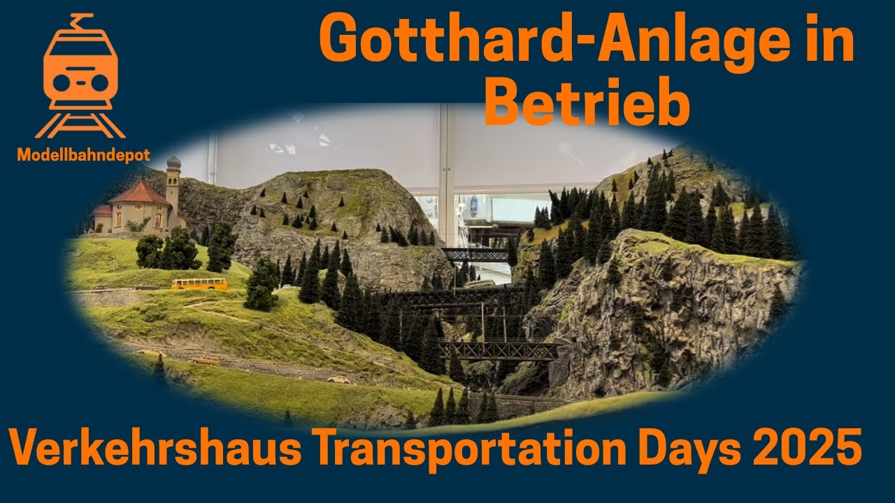 Verkehrshaus: Transportation Days 2025 - Gotthard Anlage in Betrieb