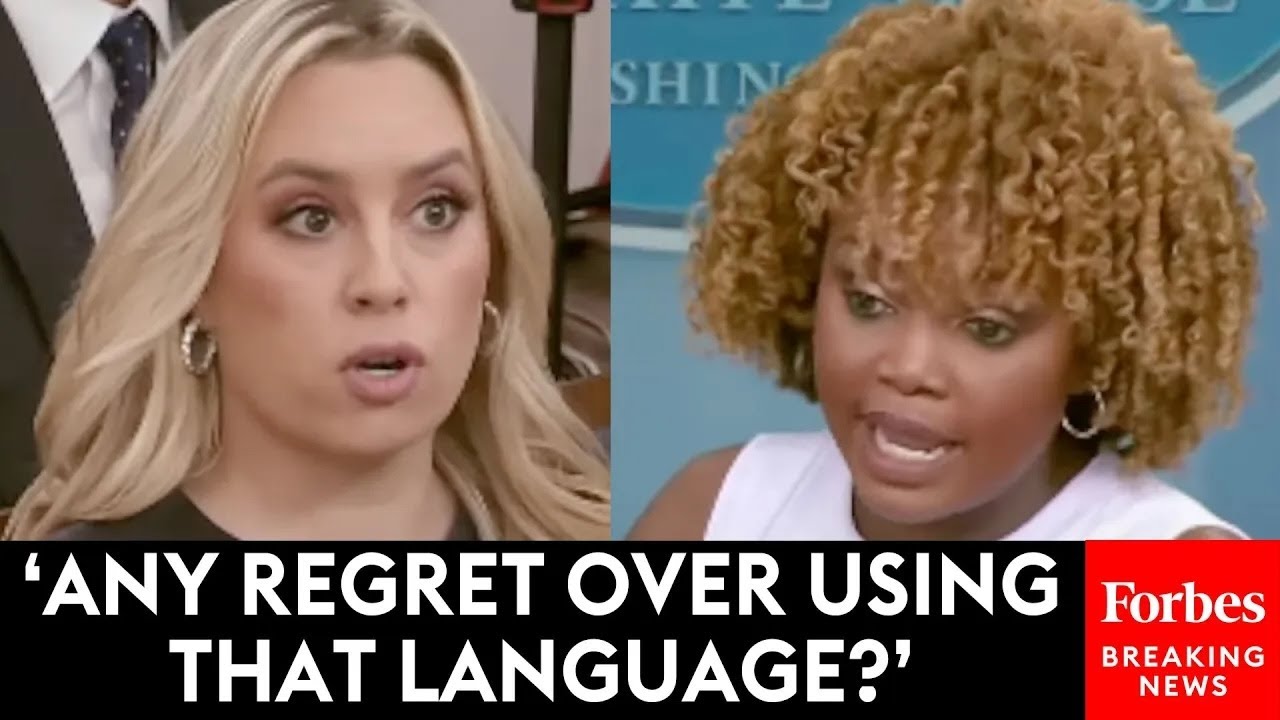 SUPERCUT: Fox News's Jacqui Heinrich Asks Tough Questions Of Karine Jean-Pierre | 2024 Rewind