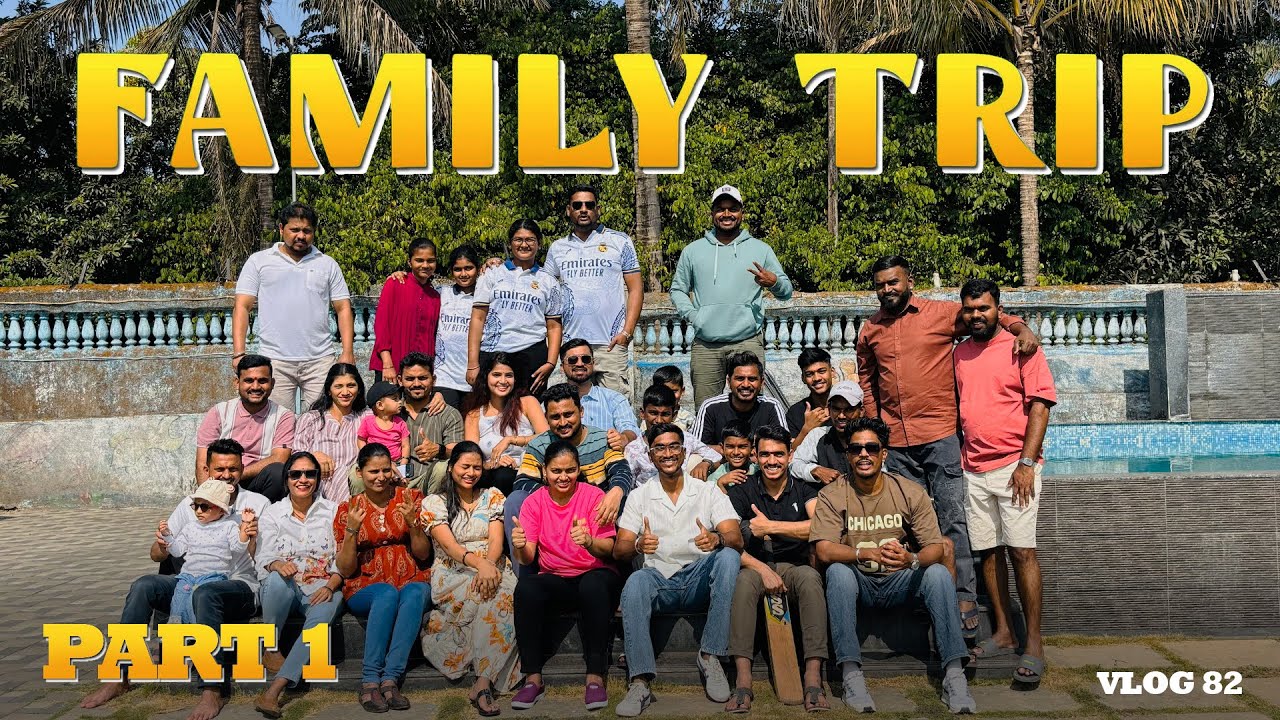 2026 First Family Picnic 😍 | Bhoomi Farm Panvel | PART 1 | VLOG 82 |#family #trip #vtvvlog #trending